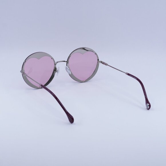 ?️ New Carolina Herrera CH0013/S 0EYR U1 Sunglasses - Gold Frame, Red Lenses main image 6